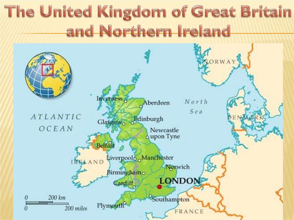 The smallest island is great britain