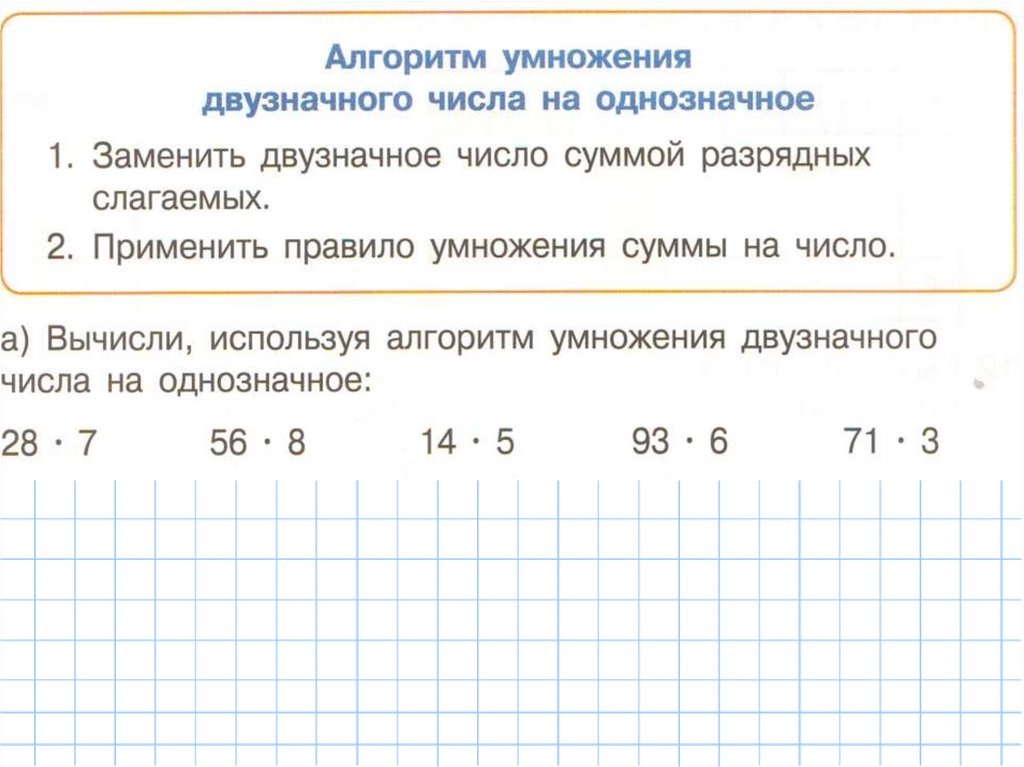 Двузначные разделить на двузначные