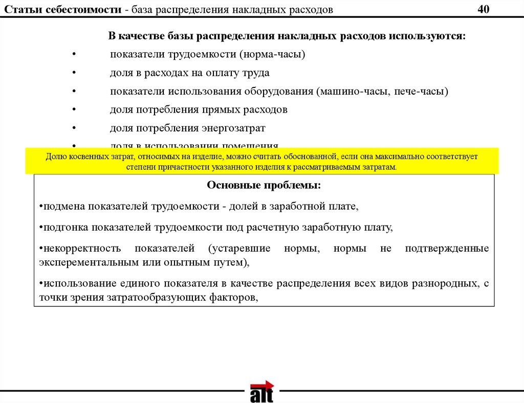 Методика анализа себестоимости продукции - презентация онлайн