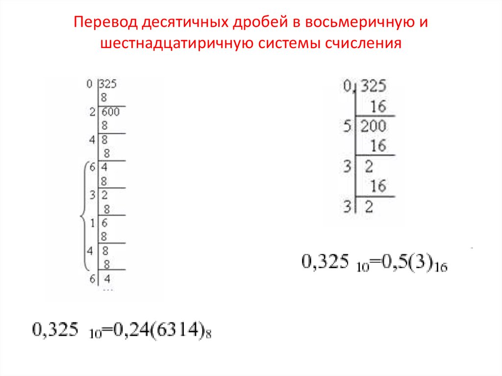 Системы счисления дробные числа. Как перевести десятичную дробь в десятичную систему счисления. Перевод дробного числа из десятичной системы в восьмеричную. Как перевести восьмеричную систему в десятичную систему счисления. Как переводить десятичную в восьмеричную систему счисления.