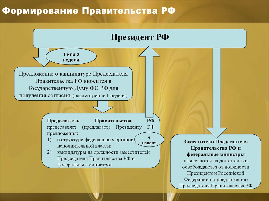 Правительство российской федерации презентация 10 класс право