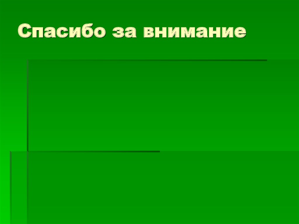 Спасибо за внимание