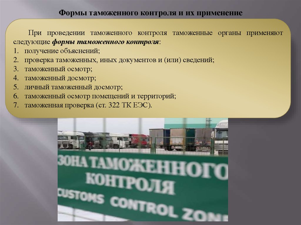 Срок таможенного досмотра. Формы таможенного контроля. Таможня для презентации. Личный таможенный досмотр. Сообщение о таможне.