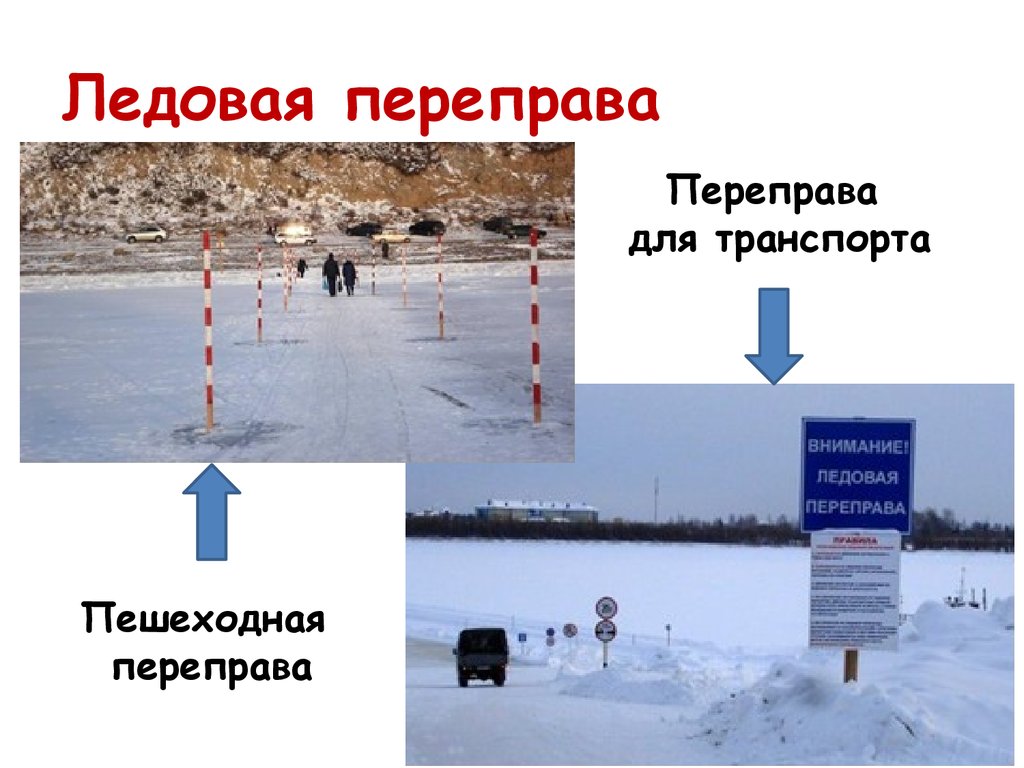 Толщина льда для пешеходов