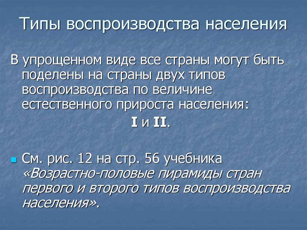 Воспроизводство населения грузии