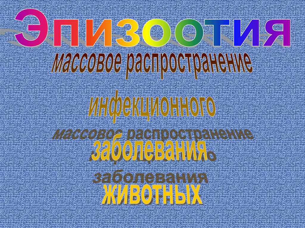 Эпидемии эпизоотии и эпифитотии презентация 7 класс обж