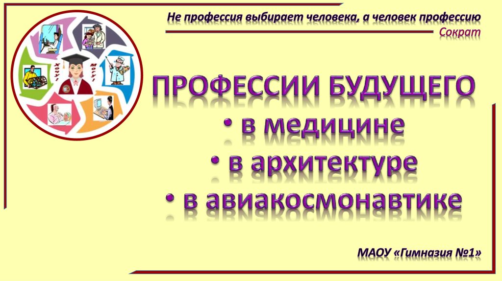 Мир профессий будущего презентация