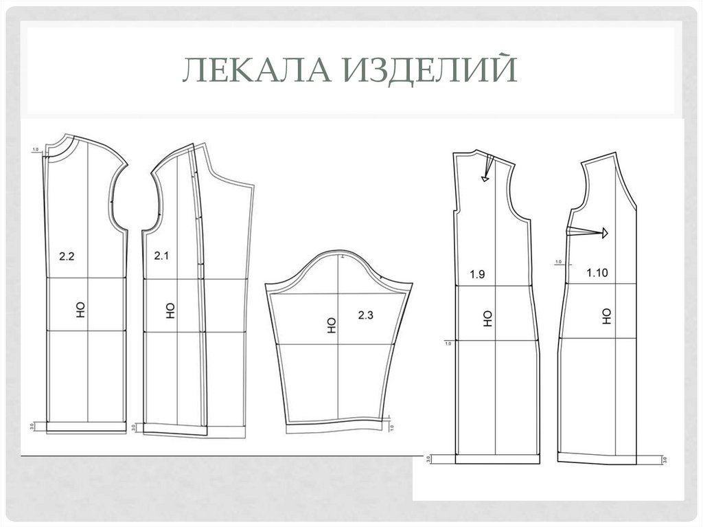 Изготовление лекал для одежды