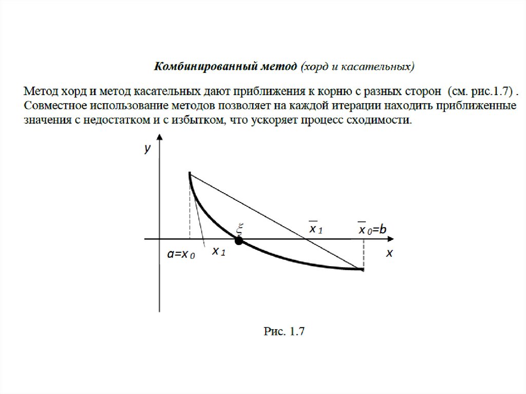 Численные методы решения нелинейных уравнений в excel