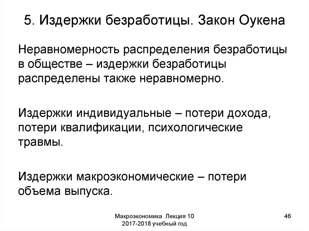 Презентации на тему безработицы