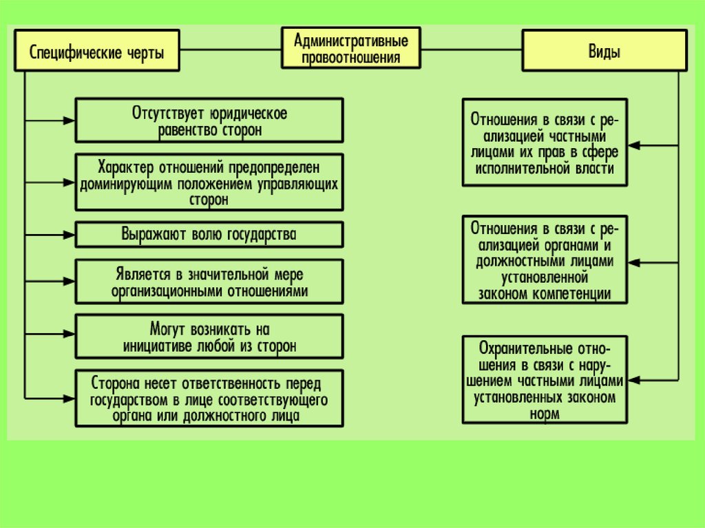 Уголовные правоотношения план