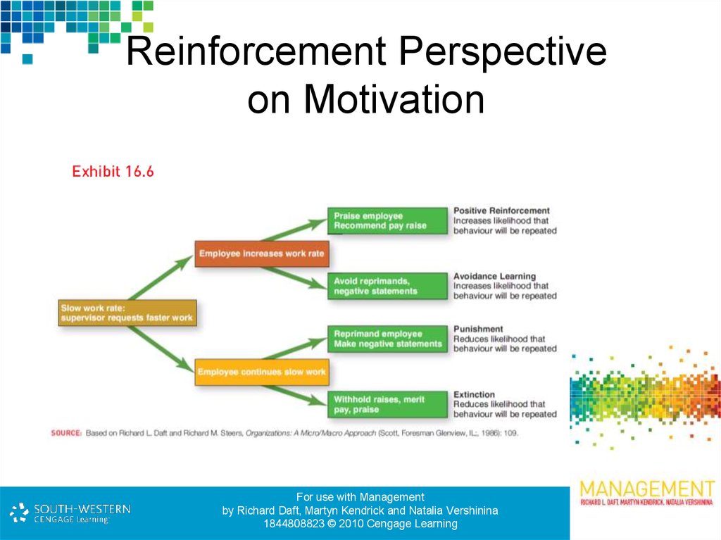 Reinforcement Perspective on Motivation