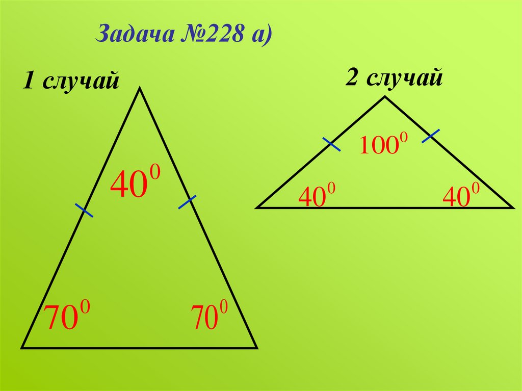 Сумма углов треугольника рисунок