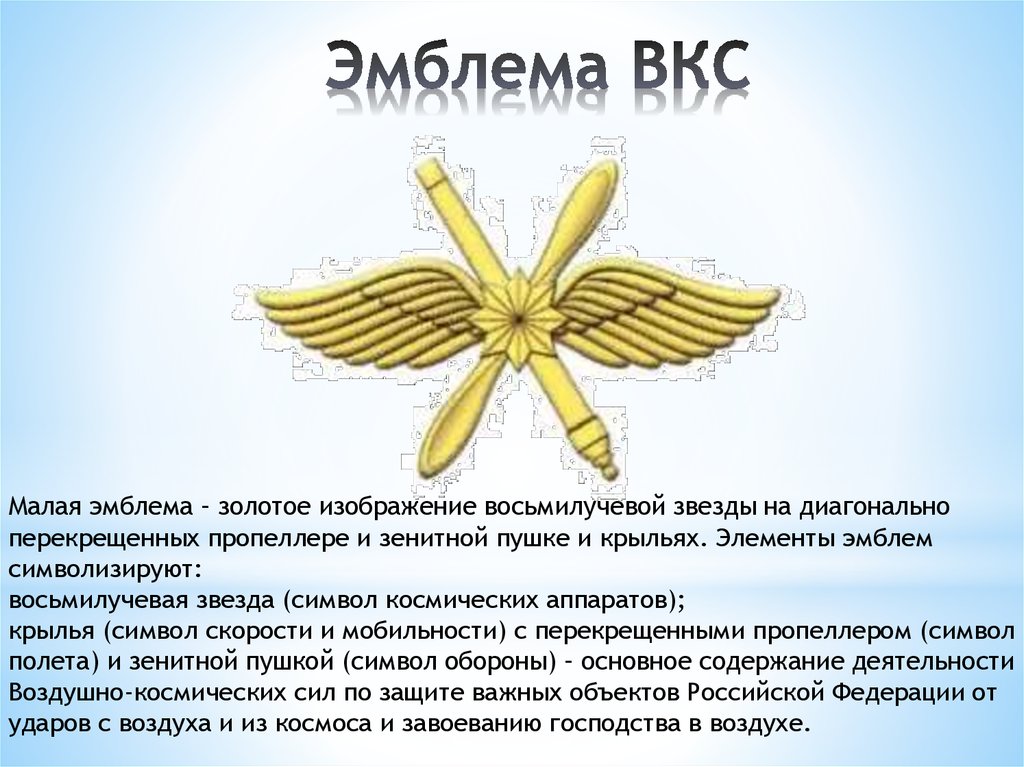 Вкс вид войск