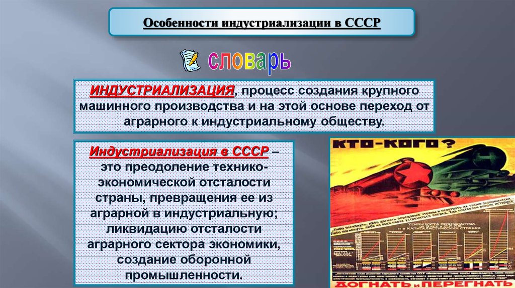 План индустриализации ссср