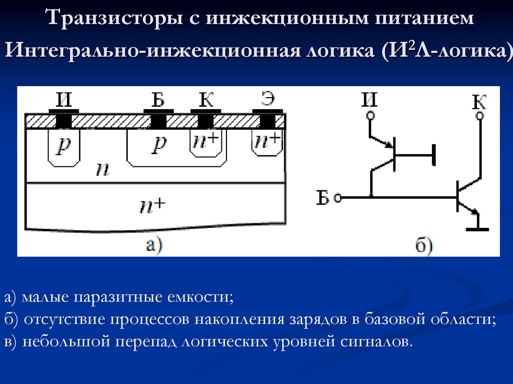 Интегральная схема транзистор