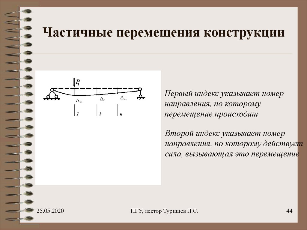 Конструкции движения