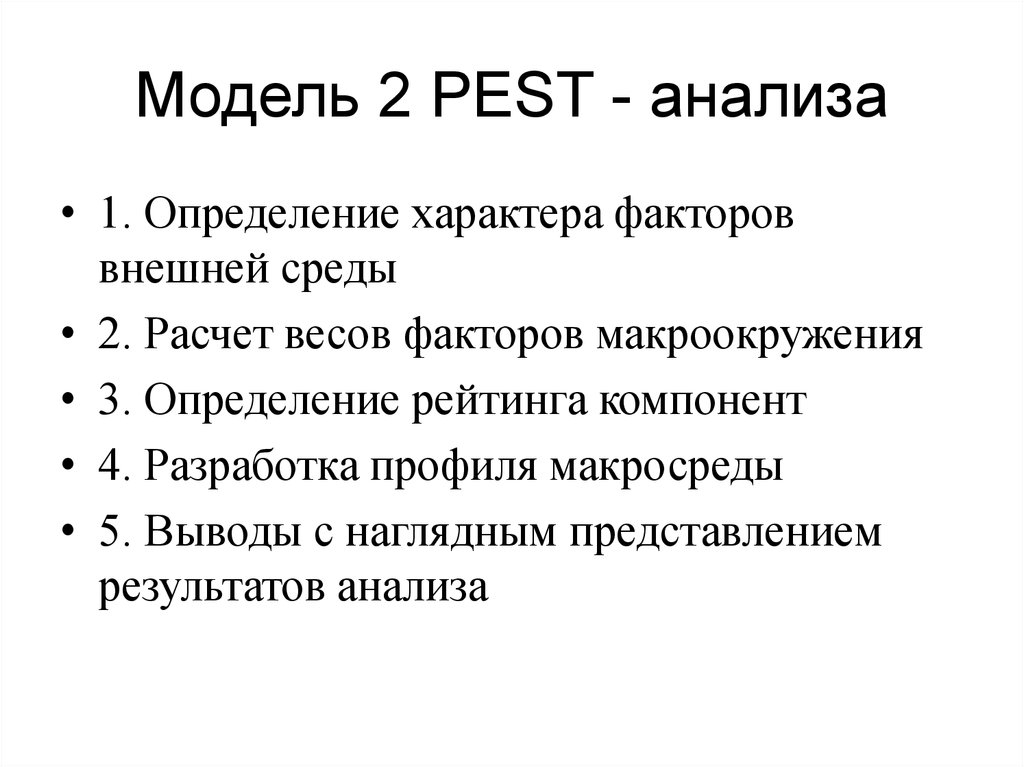 Модель Pest. Pest анализ. Выводы по Пест анализу. Pest модель факторы.