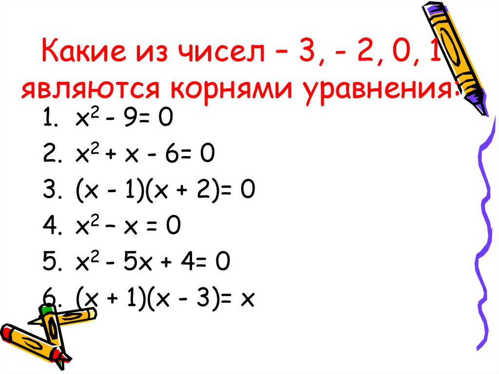 Число 4 является корнем