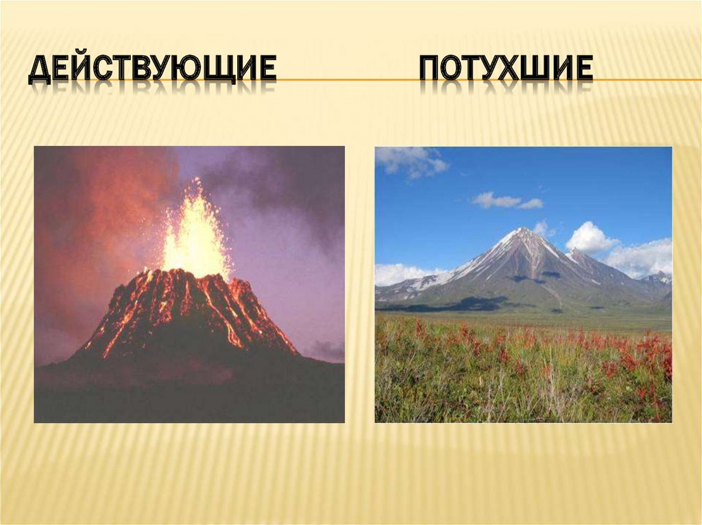 Какие вулканы называют потухшими. Действующие и потухшие вулканы. Действующий и потухший вулкан. Действующие вулканы и потухшие вулканы. Действующие вулканы 5 класс.