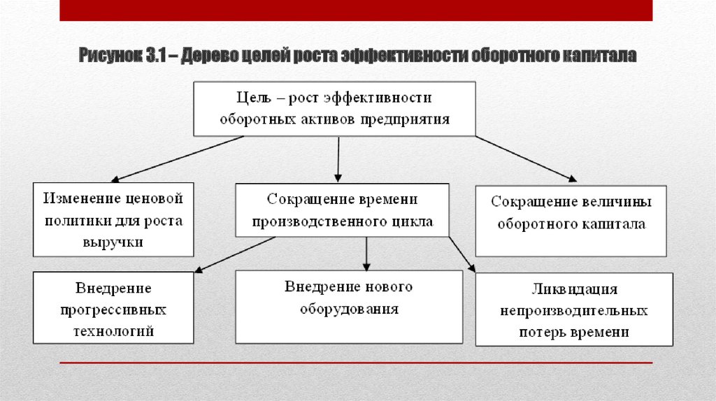 Направления использования капитала