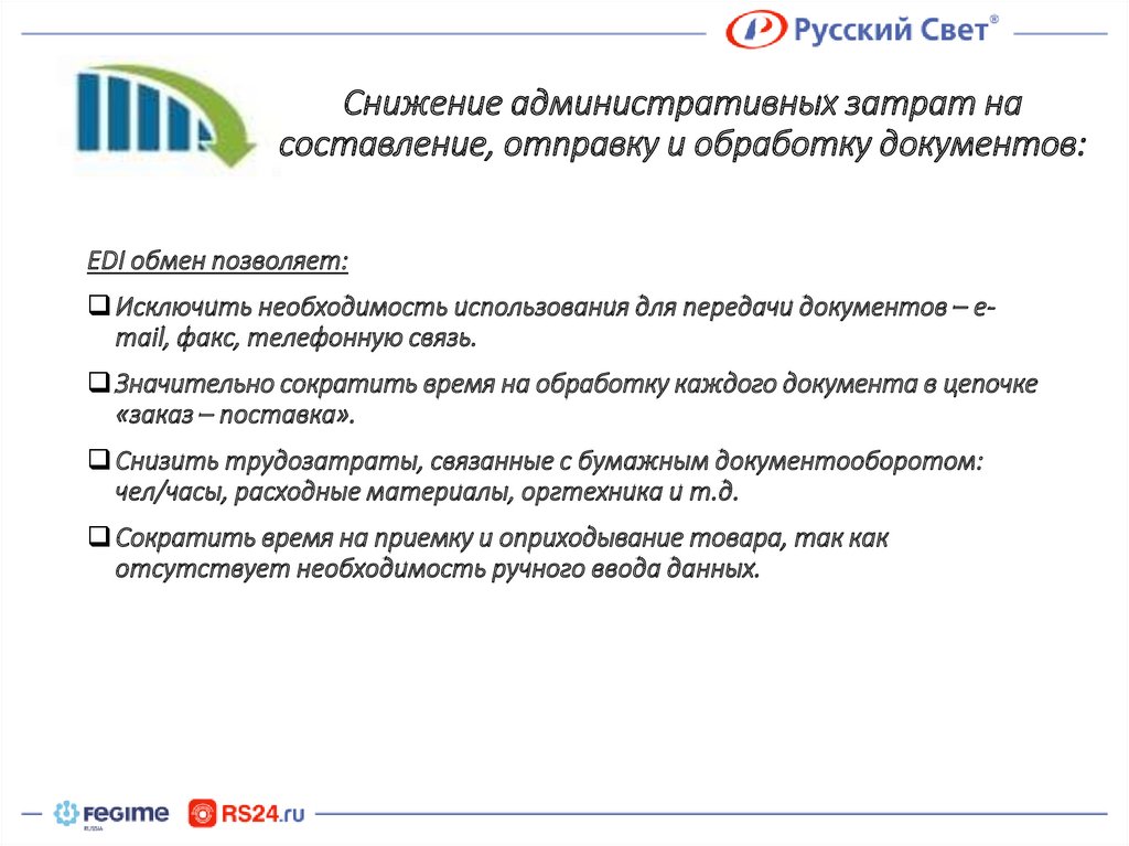 Снижение административных расходов. Электронный обмен данными. Электронный обмен данными Edi. Инструмент для сокращения административных расходов.