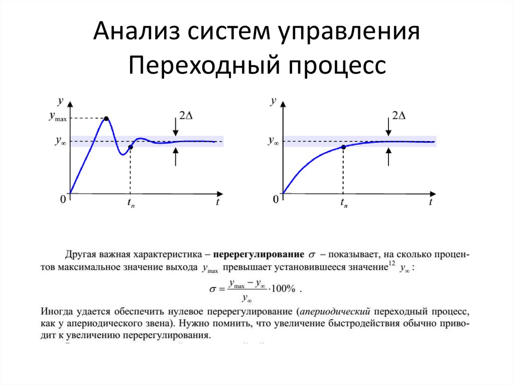 Характеристики процессов системы. Переходный процесс теория управления. Переходный процесс Тау. Как определить время переходного процесса по графику.