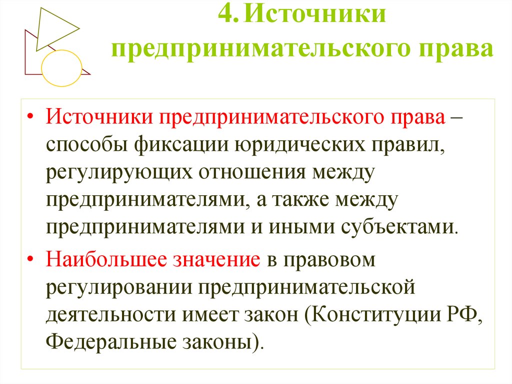 Профессиональные источники. Источники предпринимательского права. Методы регулирования предпринимательского права. Методы правового регулирования в предпринимательском праве. Источники регулирования предпринимательской деятельности.