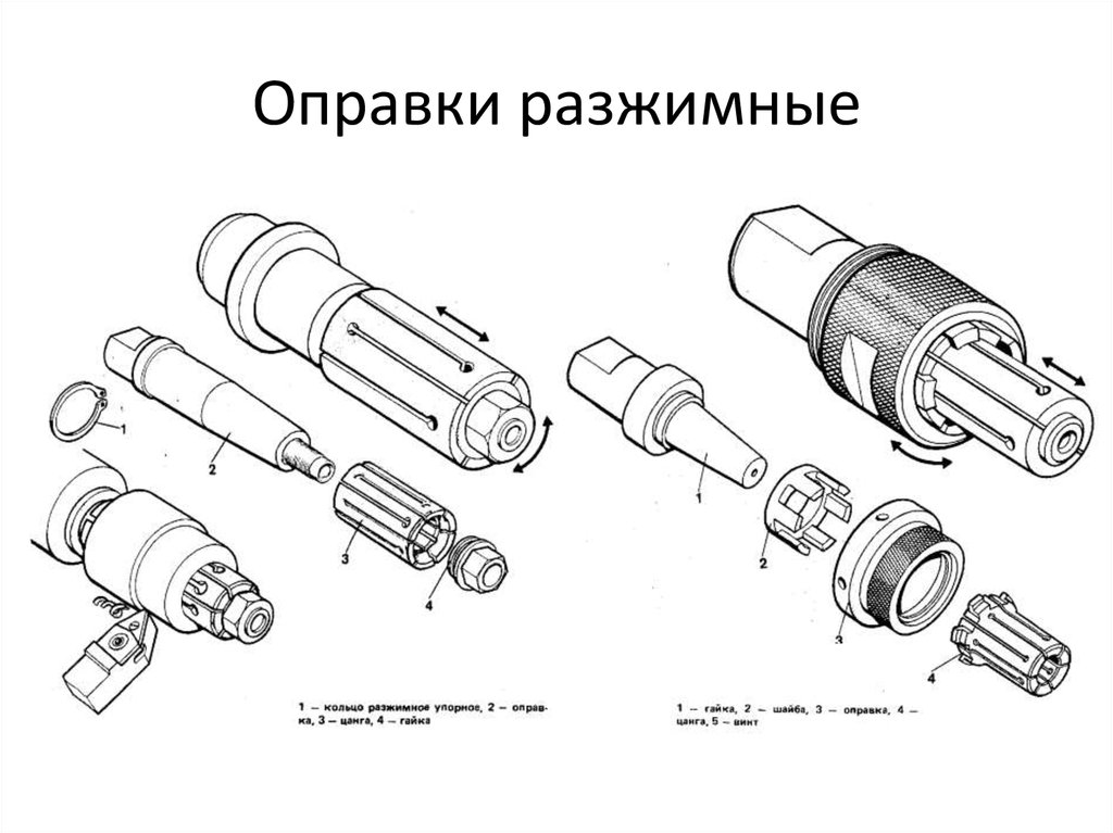 Разжимная цанга чертеж - 95 фото