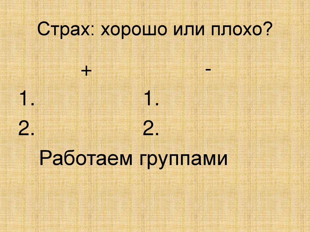 План конспект урока будь смелым 6 класс обществознание