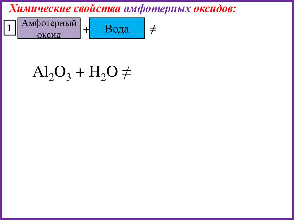N2o3 амфотерный оксид