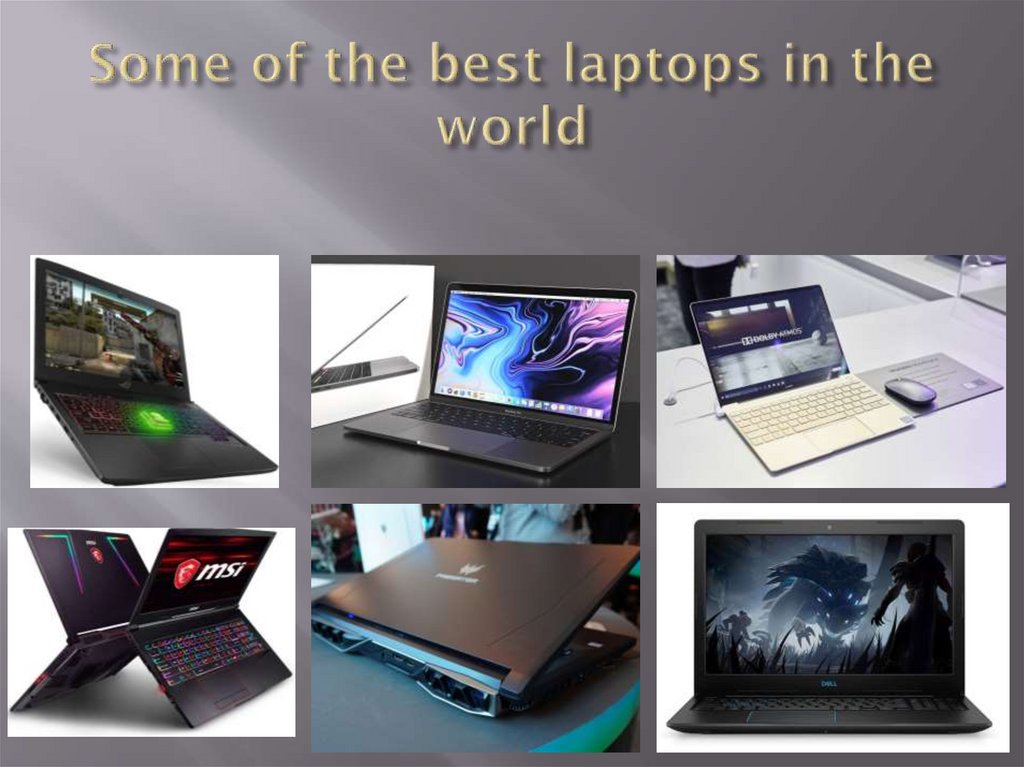 Some of the best laptops in the world