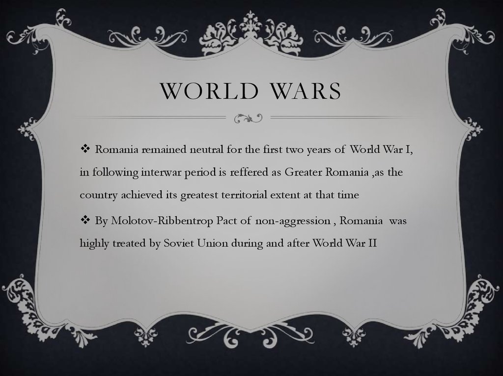 World wars