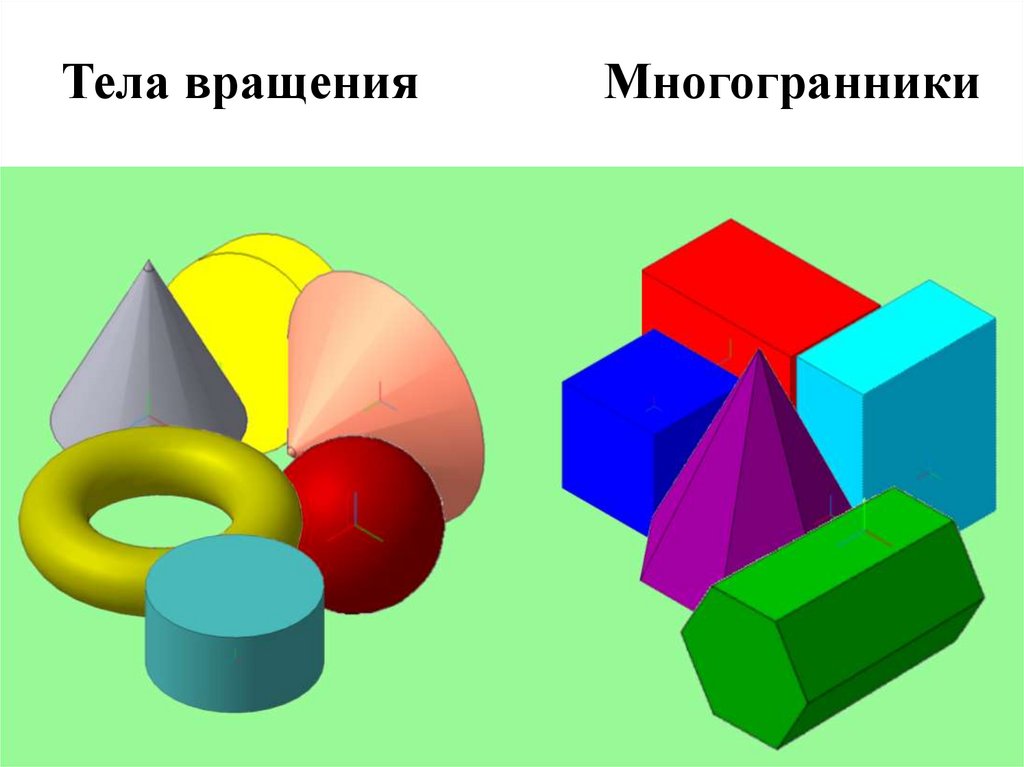 Геометрические тела презентация