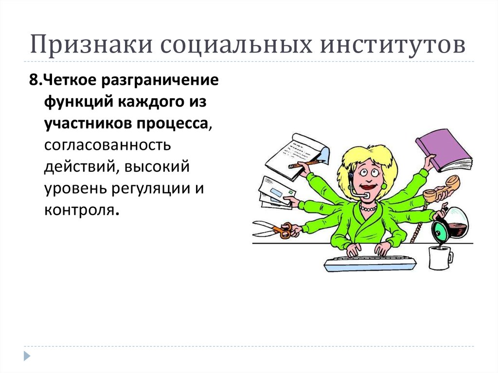 Признаки социальной роли. Признаки социального института. Признаки соц процессов. Социальная информация признаки.