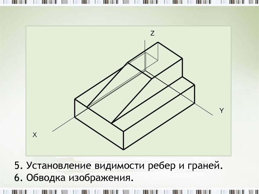 Алгоритм построения изображения