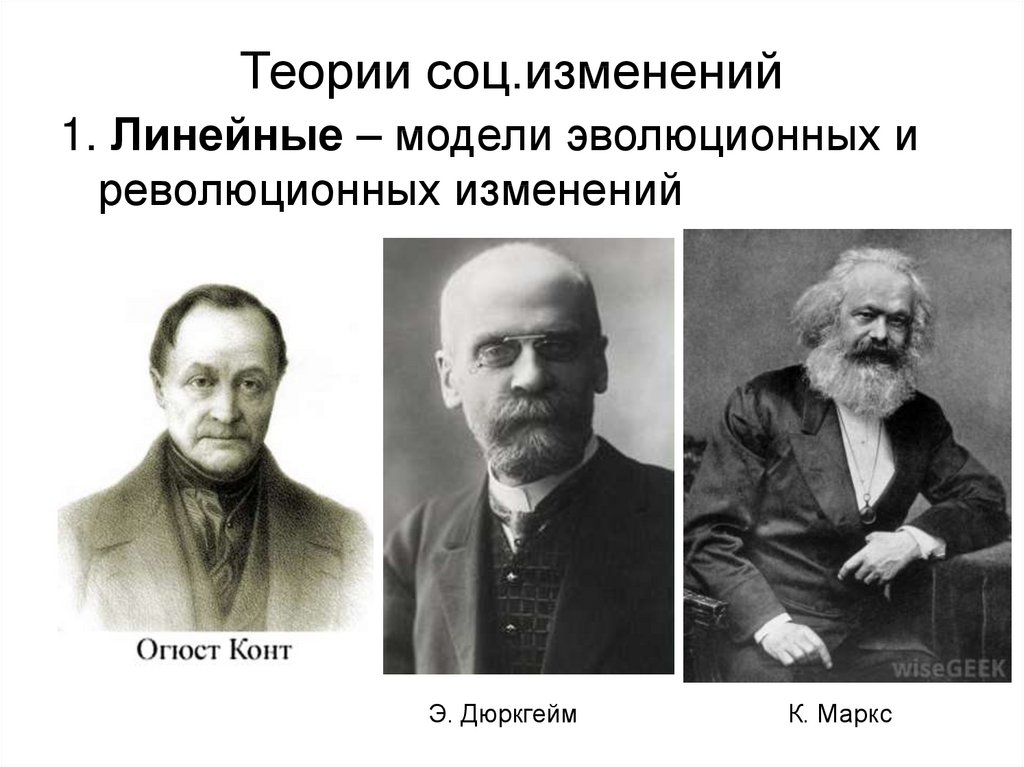 Теория социальных изменений