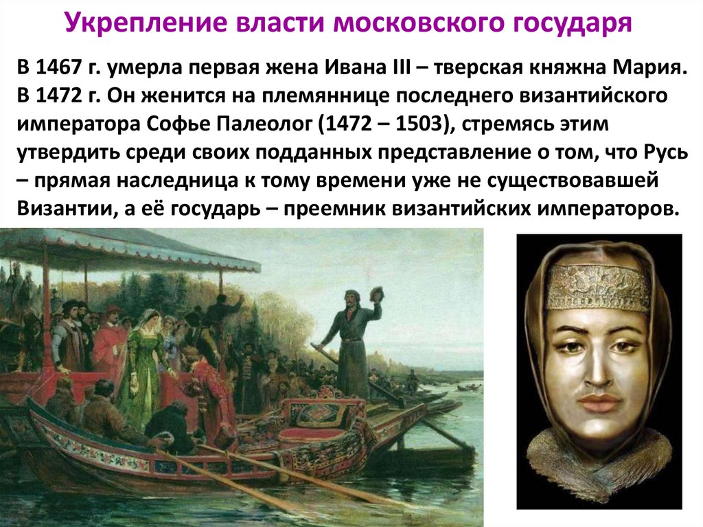 Русское государство во второй половине xv начале xvi в презентация 6 класс андреев