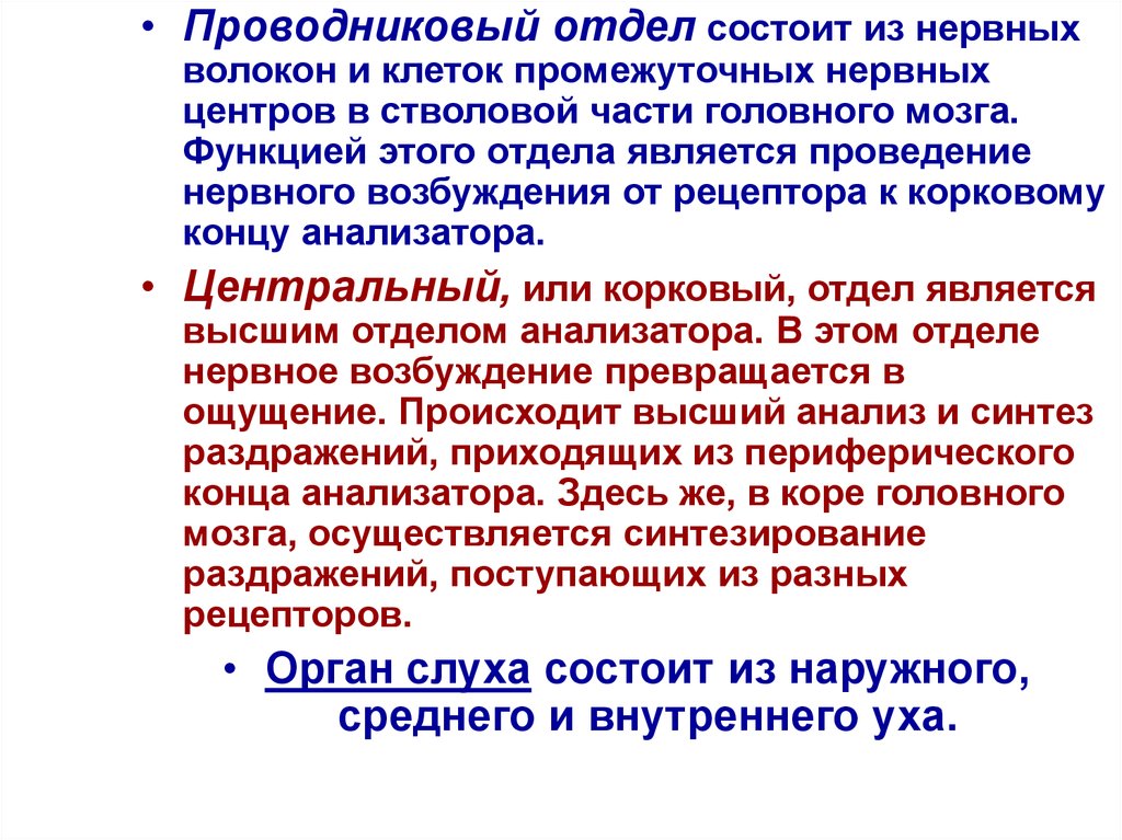 Анатомия физиология и патология органов слуха презентация