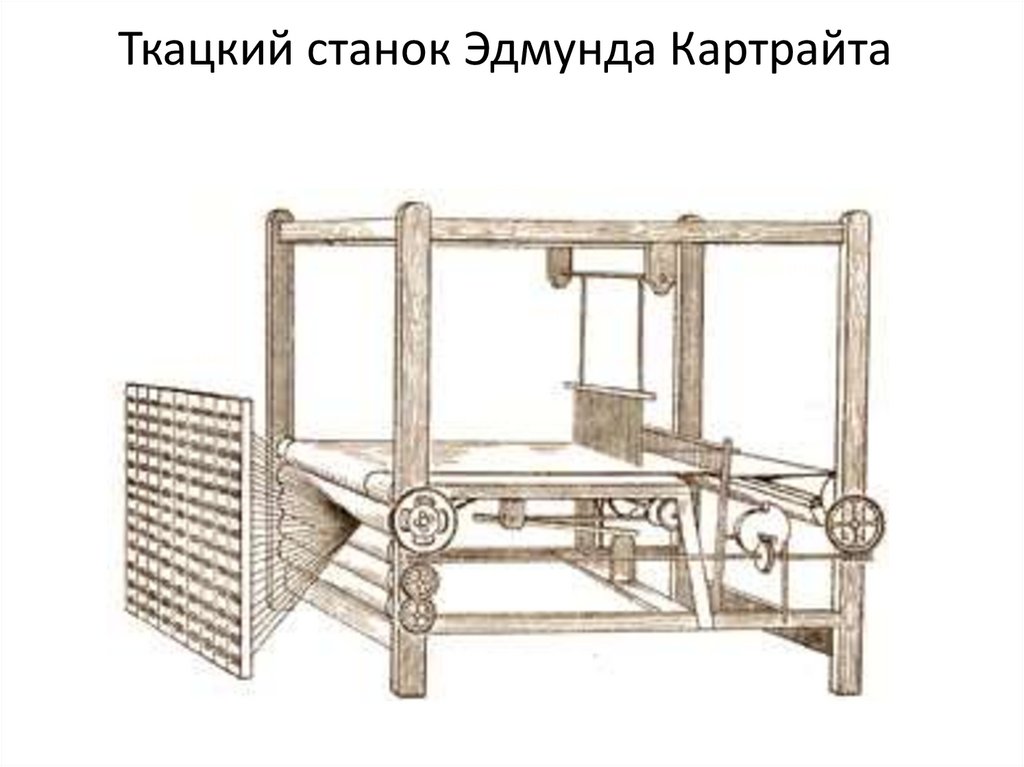 Ткацкий станок старинный схема