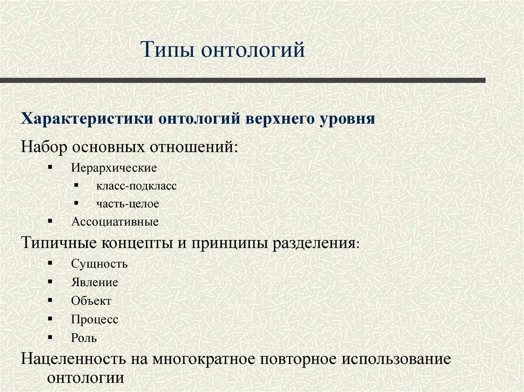 Онтология вин и еды. Какими вопросами занимается онтология. Основные этапы развития онтологии. Исторические типы онтологии. Типы онтологии.