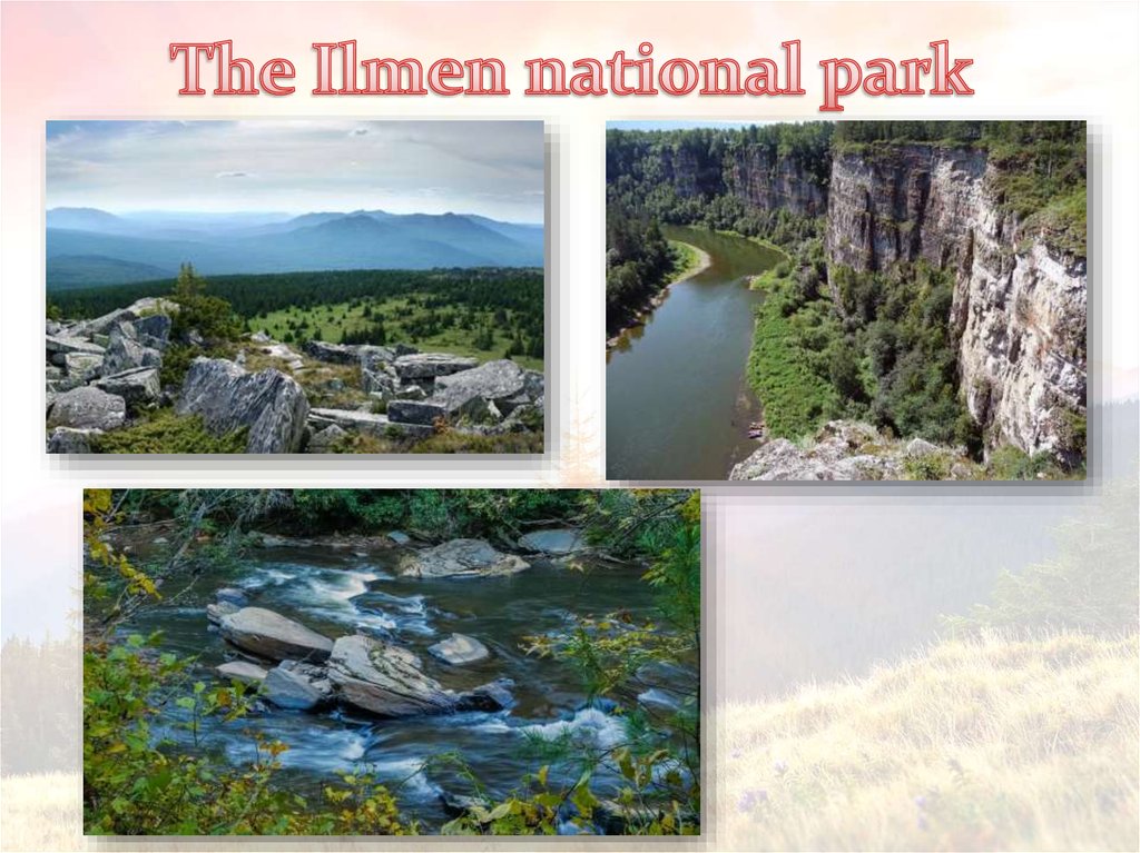 The Ilmen national park