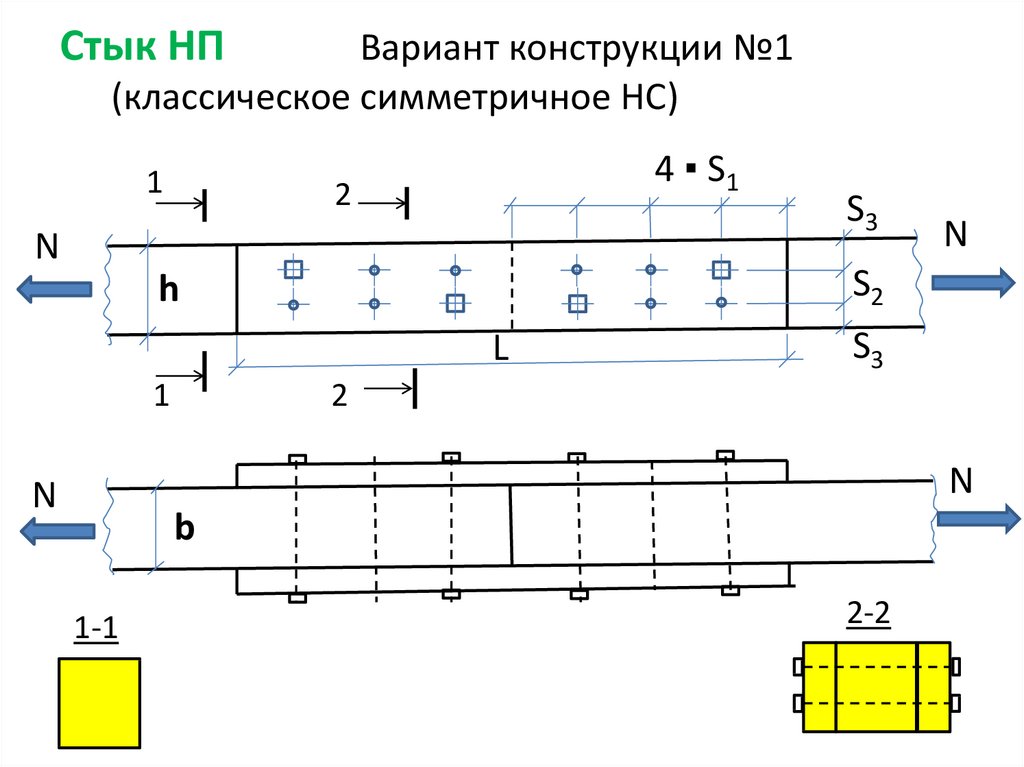 N конструкция