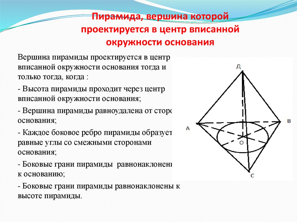 Правильная треугольная пирамида