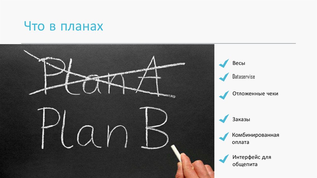 Что в планах