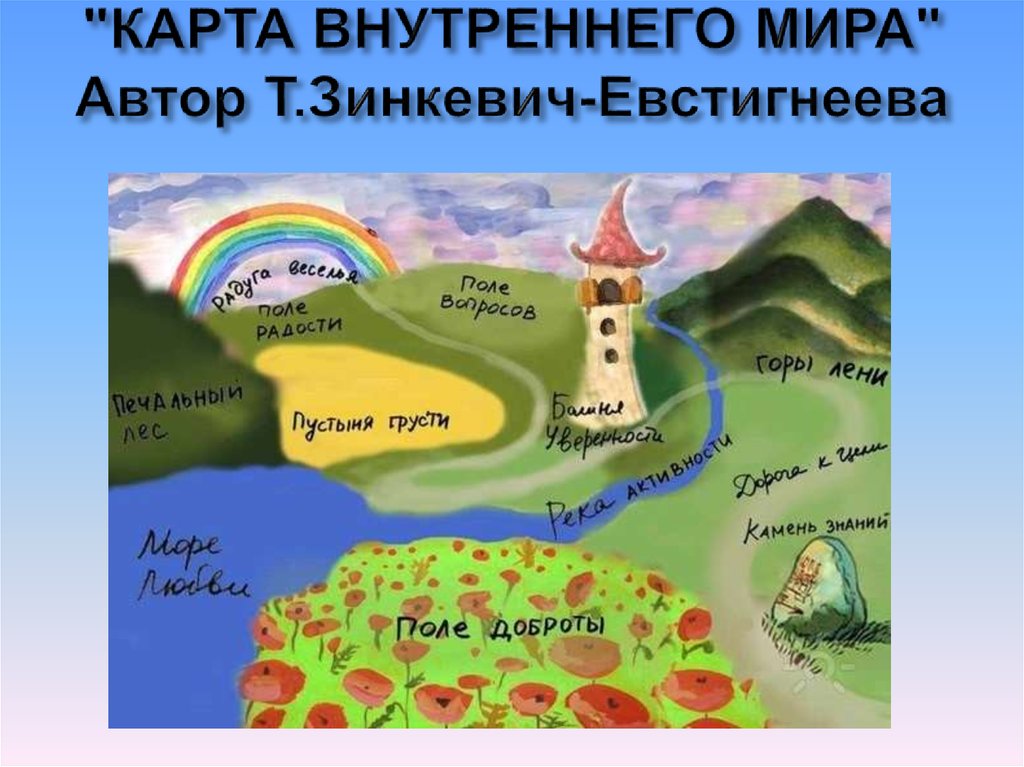 Карта внутренней страны зинкевич евстигнеева