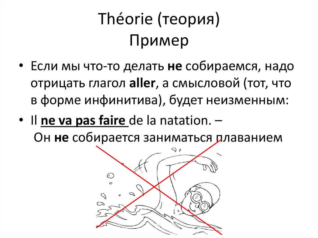Théorie (теория) Пример