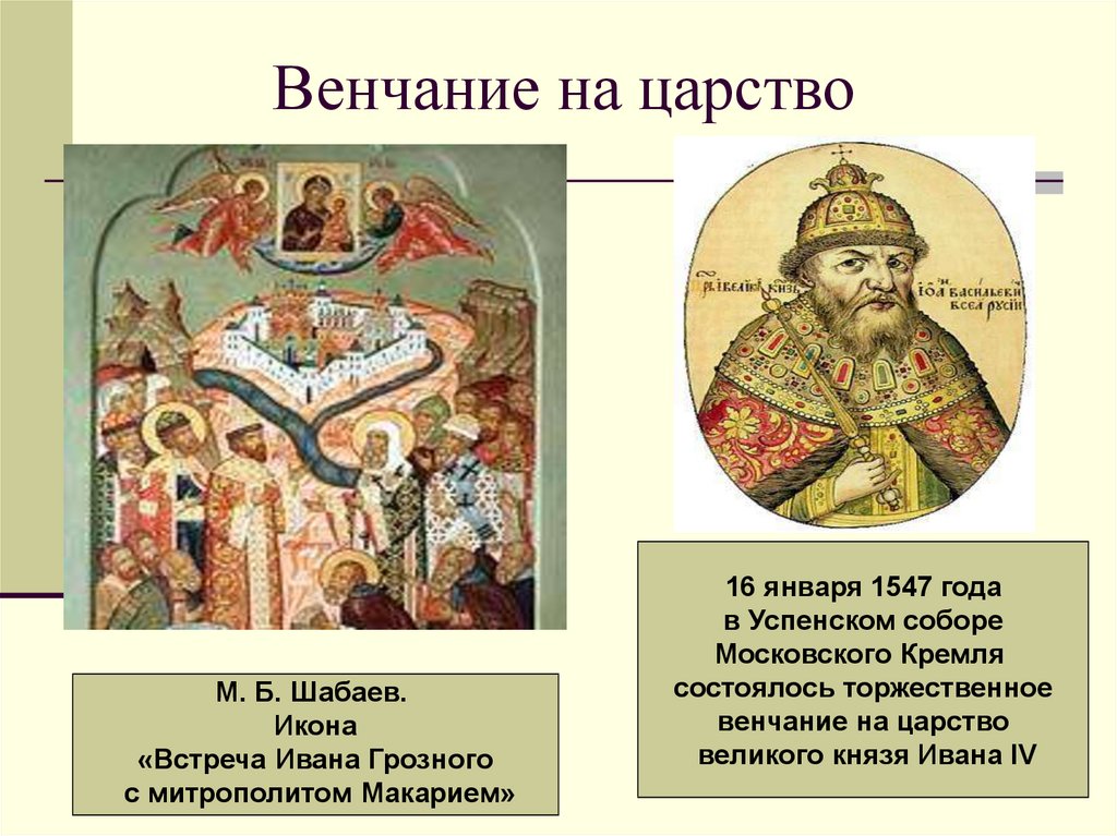 Фамилия ивана iv. 1547 Венчание Ивана Грозного. Венчание Ивана Грозного на Царствие. Венчание на царство Ивана Грозного в Успенском соборе. Иван 4 Грозный венчание на царство.