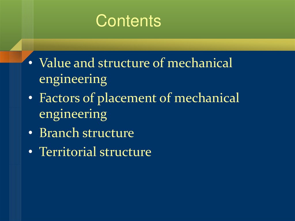 mechanical engineering branches