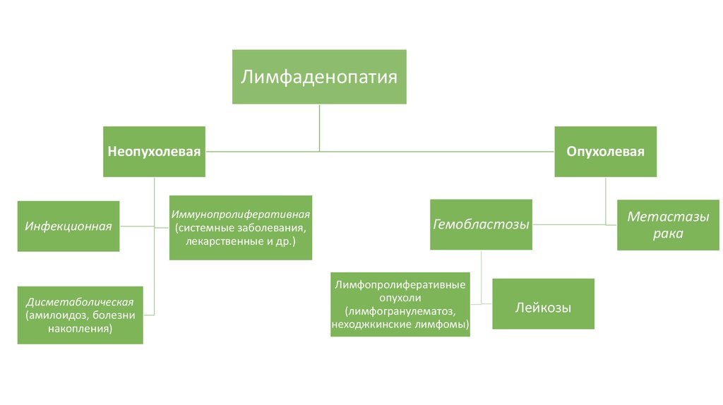 Лимфаденопатия что